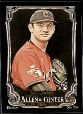Gavin Williams #23 2024 Topps Allen & Ginter X Baseball