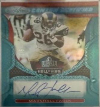 Marshall Faulk [Teal] #CCS-MF