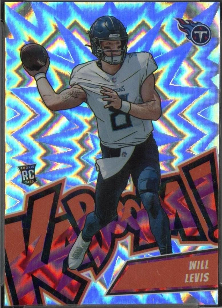 Will Levis #K20 Football Cards 2023 Panini Absolute Kaboom Vertical