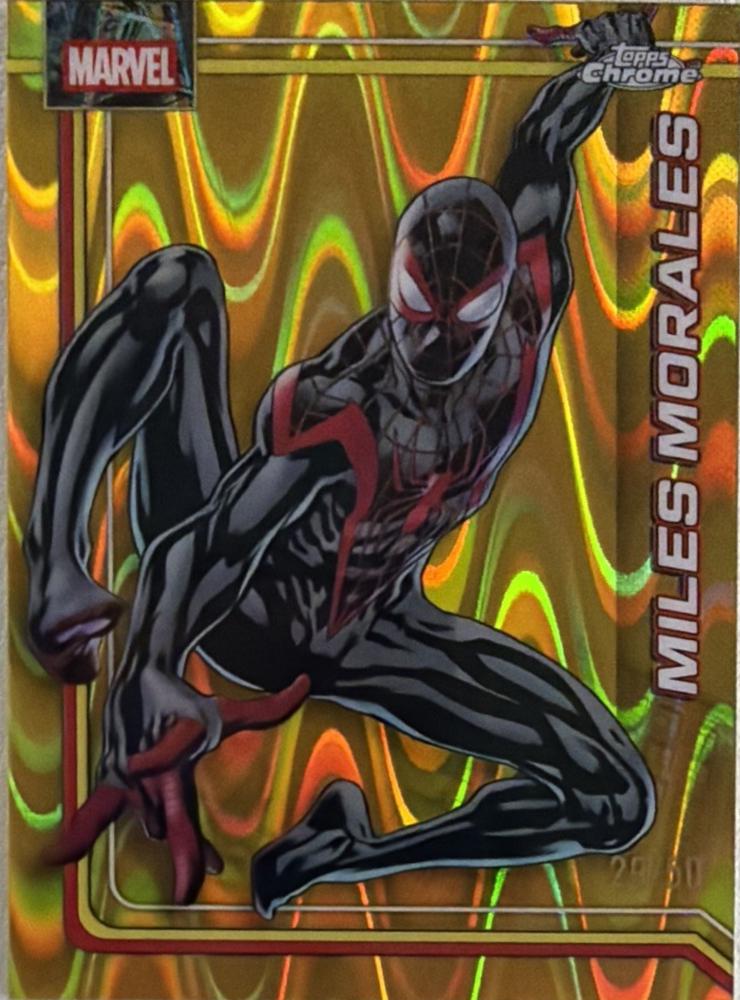 Miles Morales Gold RayWave Refractor