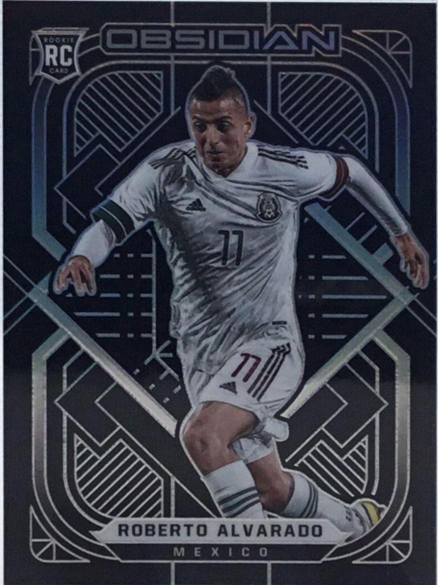 Roberto Alvarado #43 2021 Panini Obsidian Soccer