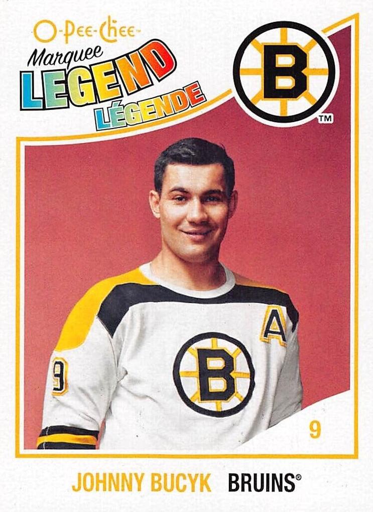 Johnny Bucyk #565 2010 O Pee Chee Hockey