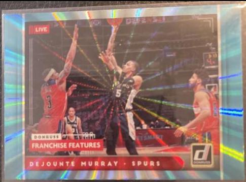 Dejounte Murray [Teal Laser] #27