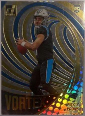 Bryce Young #VOR-16 Football Cards 2023 Panini Donruss Vortex