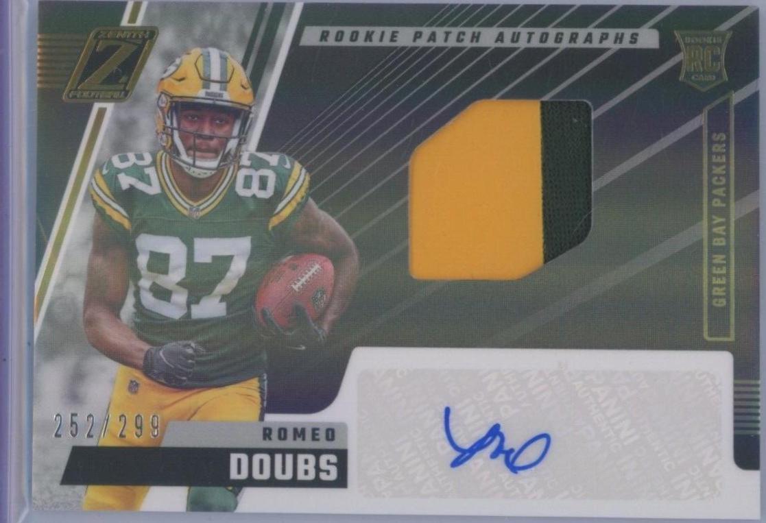 Romeo Doubs #235 2022 Panini Zenith Football