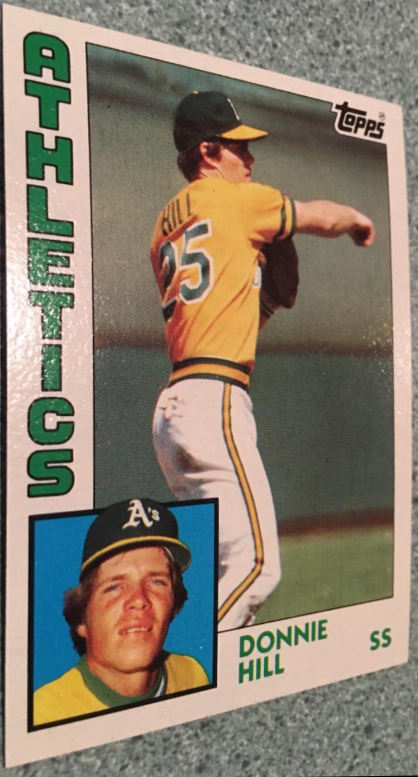 Donnie Hill #265 Baseball Cards 1984 Topps