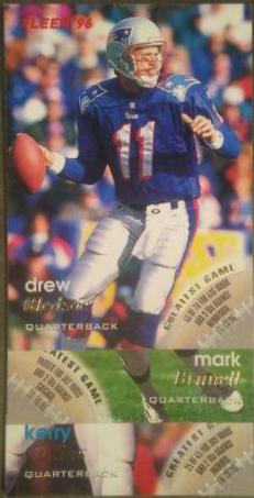 Kerry Collins #19 Football Cards 1996 Fleer