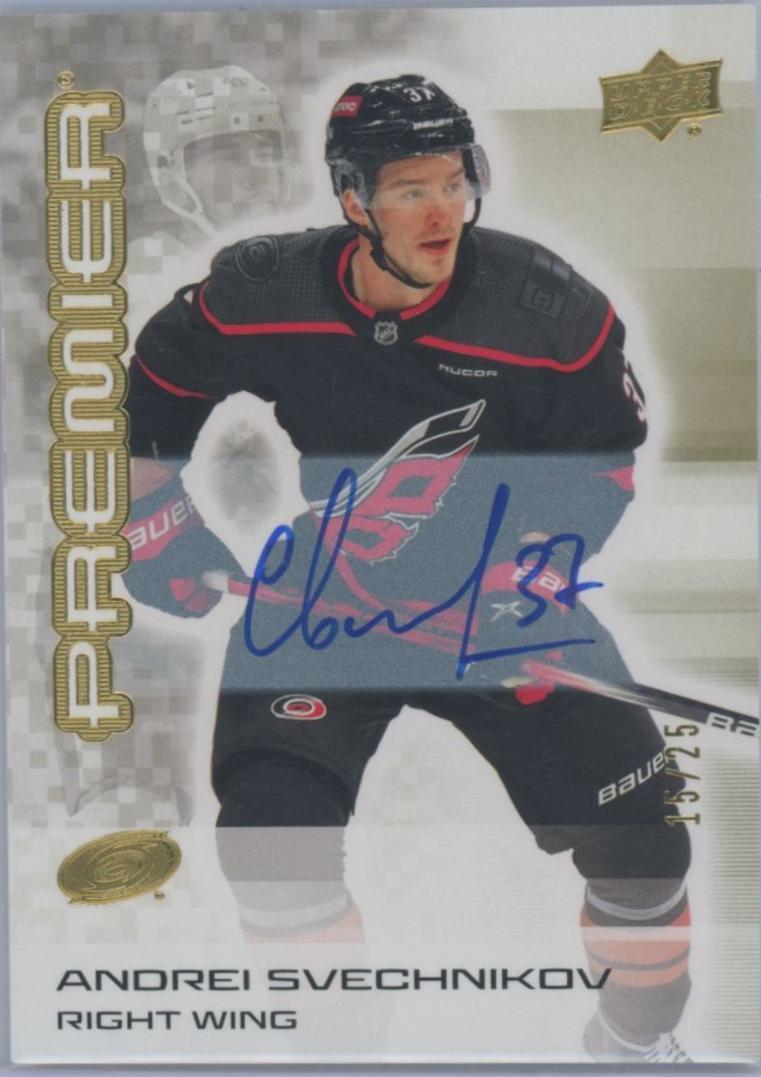 Andrei Svechnikov [Gold Autograph] #37