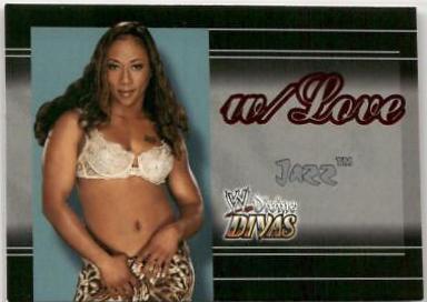 Jazz #8 Wrestling Cards 2003 Fleer WWE Divine Divas