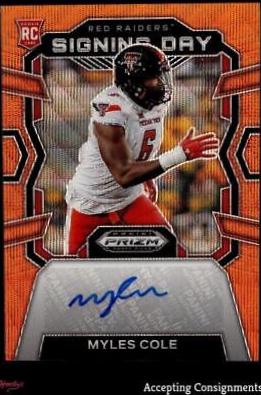 Myles Cole [Orange Wave] #SD-MCE