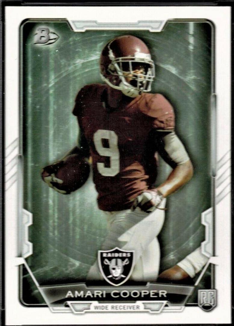 Amari Cooper #44 Football Cards 2015 Bowman Rookies