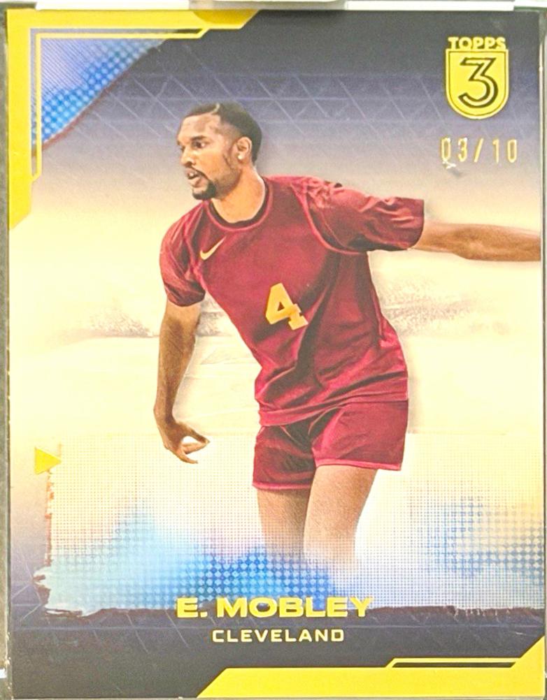 Evan Mobley #55 2023 Topps Three Basketball