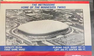 Minnesota Twins The Metrodoime