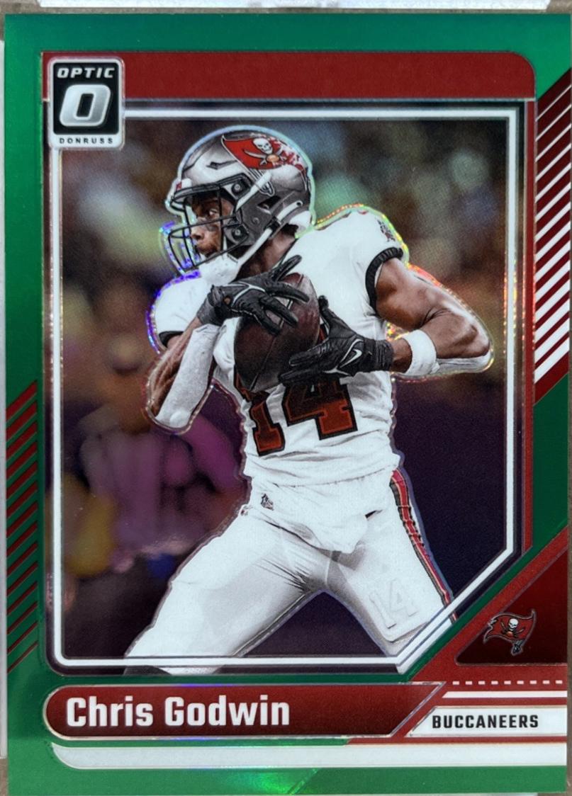 Chris Godwin [Green] #187 Prices | 2024 Panini Donruss Optic | Football ...