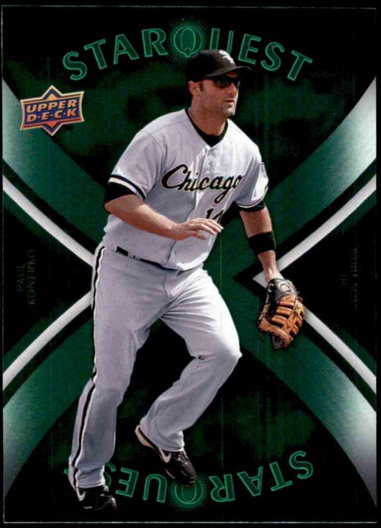 Paul Konerko #SQ-54 Baseball Cards 2008 Upper Deck First Edition Starquest
