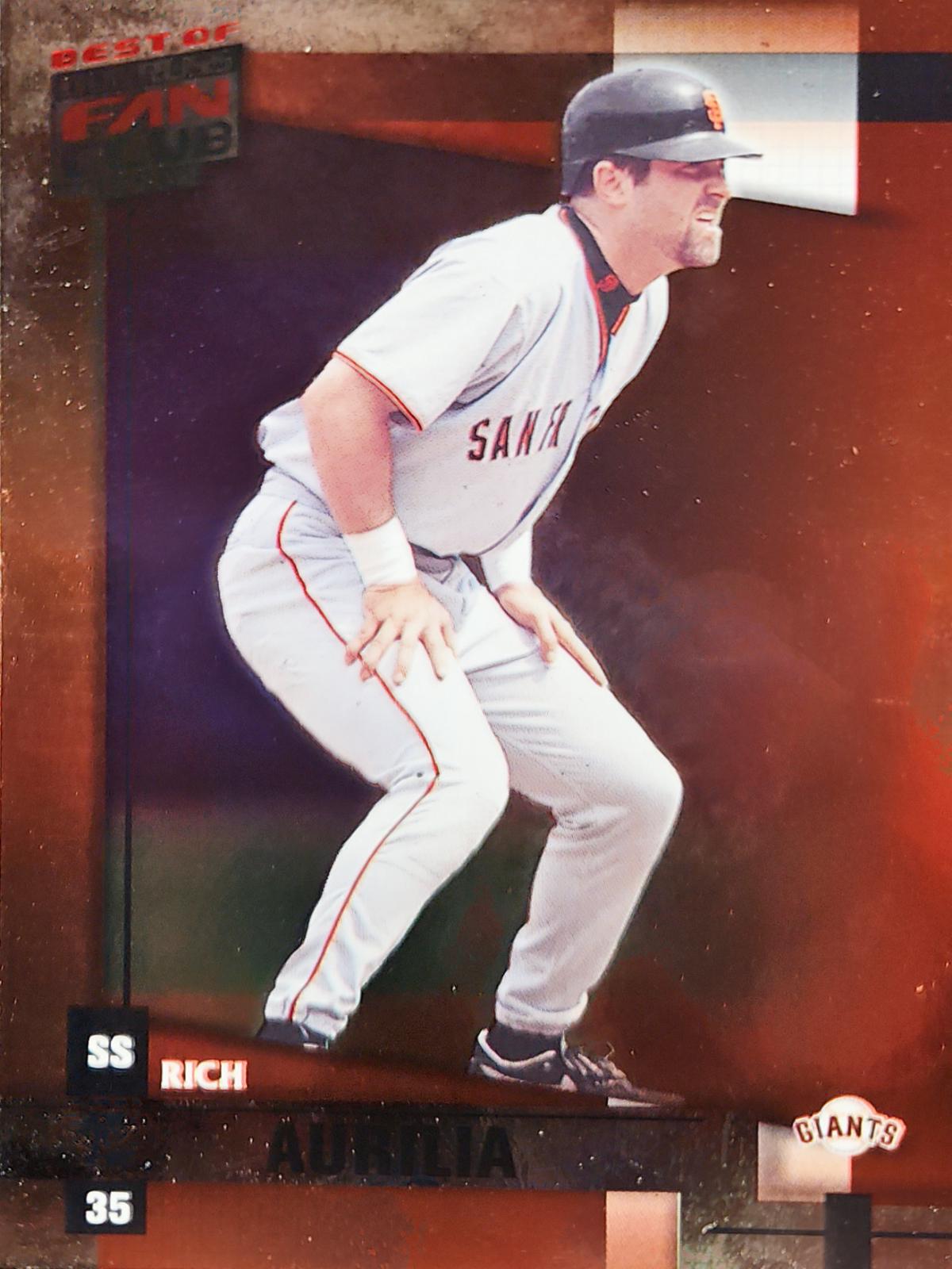 Rich Aurila #104 Baseball Cards 2002 Donruss Best of Fan Club