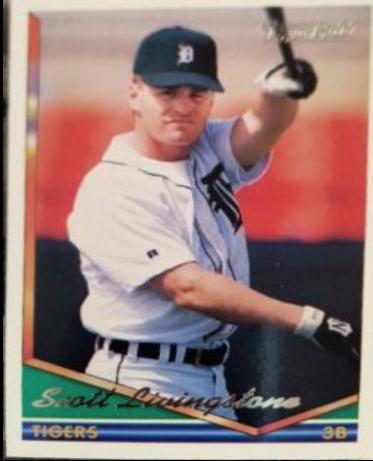 Scott Livingstone #19 Baseball Cards 1994 Topps Gold