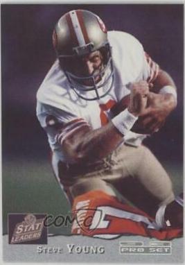 Steve Young #2 Football Cards 1993 Pro Set