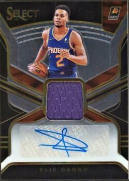 Elie Okobo #EOK Basketball Cards 2018 Panini Select Rookie Jersey Autographs