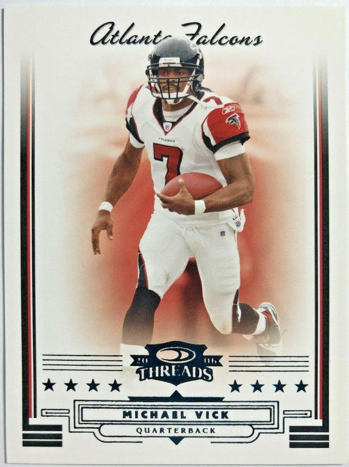 Michael Vick #23 2006 Panini Donruss Threads Football