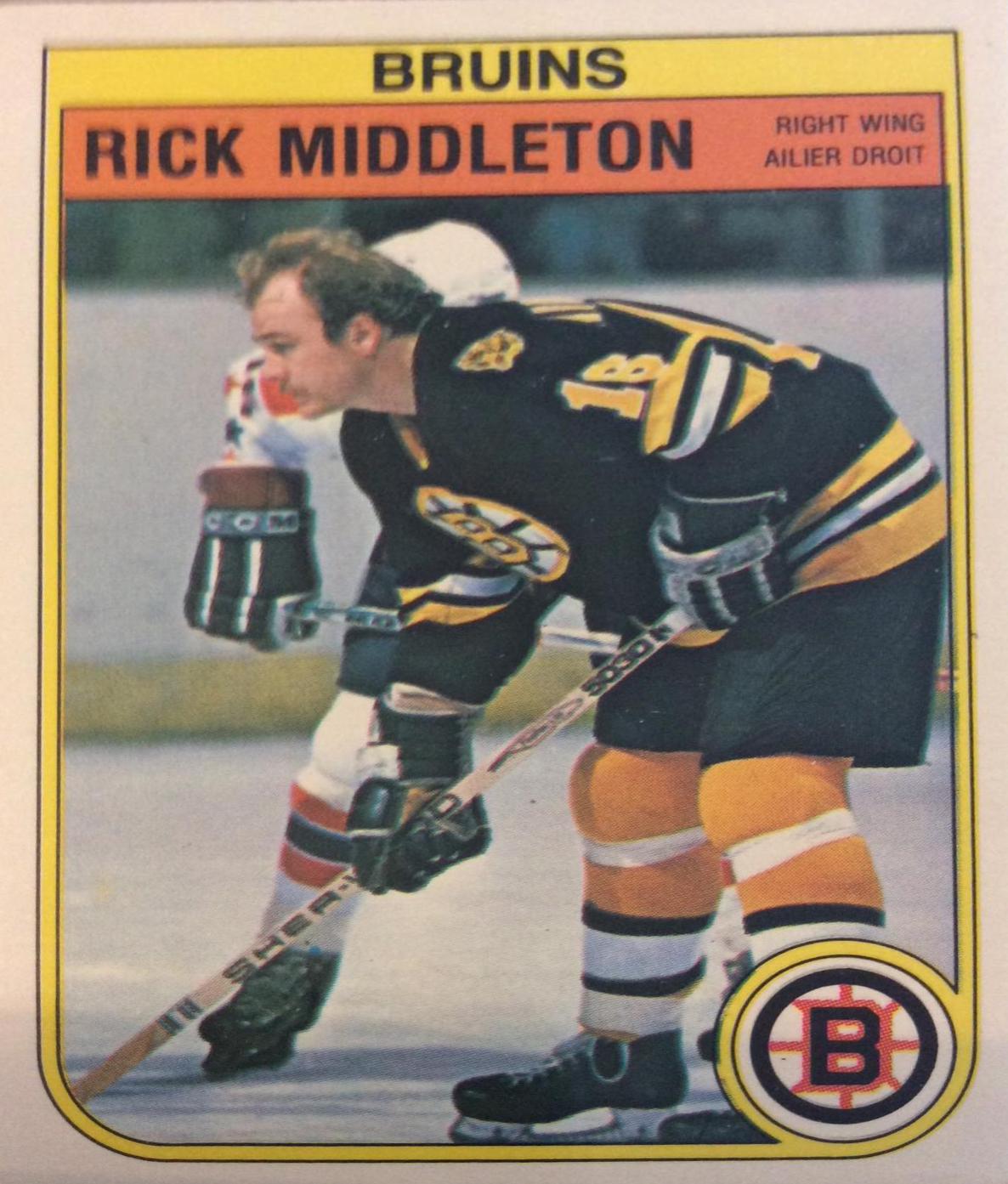 Rick Middleton #15 Hockey Cards 1982 O-Pee-Chee
