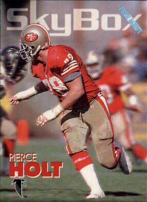 Pierce Holt #13 Football Cards 1993 Skybox Impact