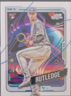 Jackson Rutledge [Refractor] #172 Prices | 2024 Topps Cosmic Chrome ...