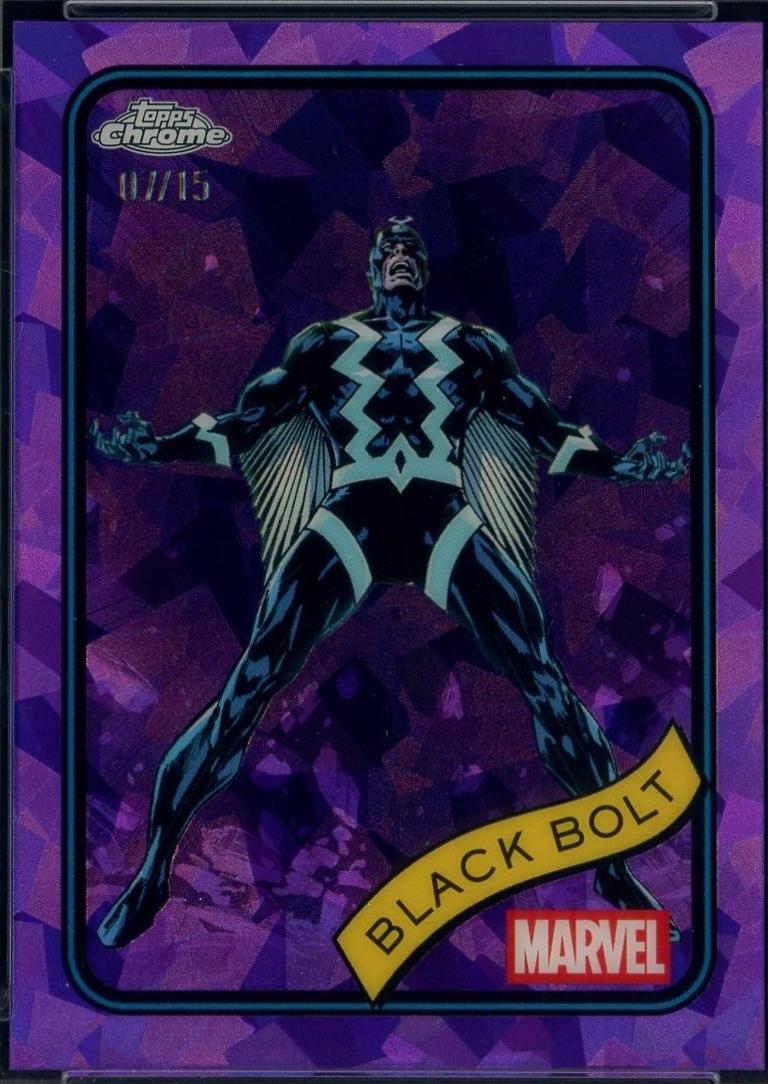 2025 Black Bolt [Purple Sapphire] #116