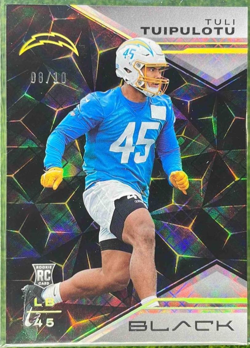 Tuli Tuipulotu [Gold] #112 Prices | 2023 Panini Black | Football Cards