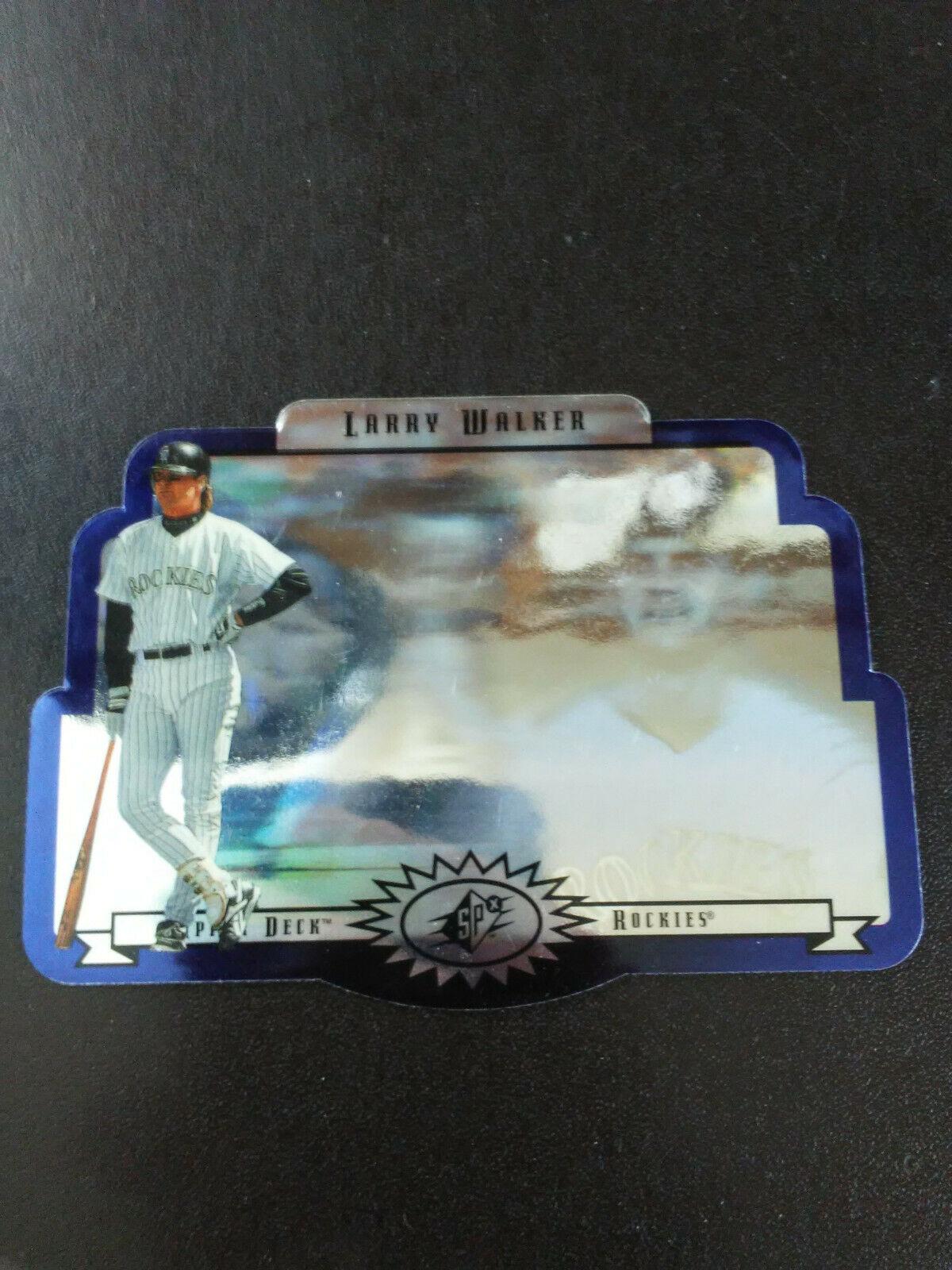 Larry Walker #23 Baseball Cards 1996 Spx