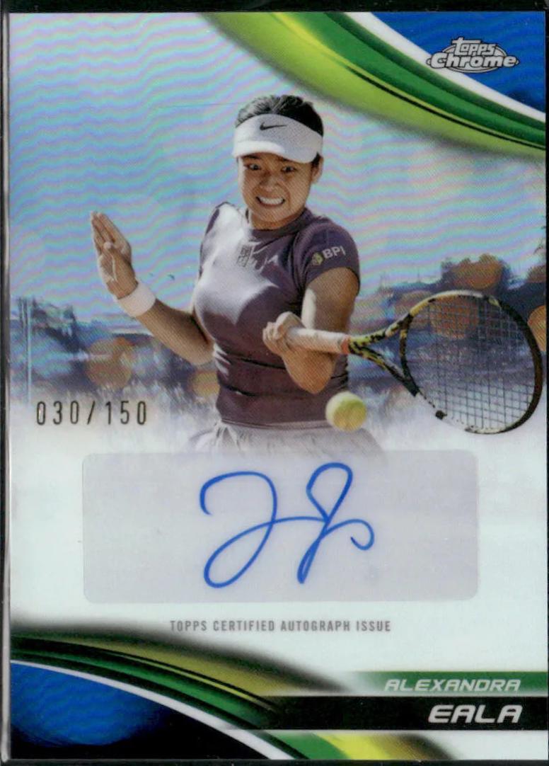 Alexandra Eala [Blue Refractor] #CA-AEA Prices | 2025 Topps Chrome