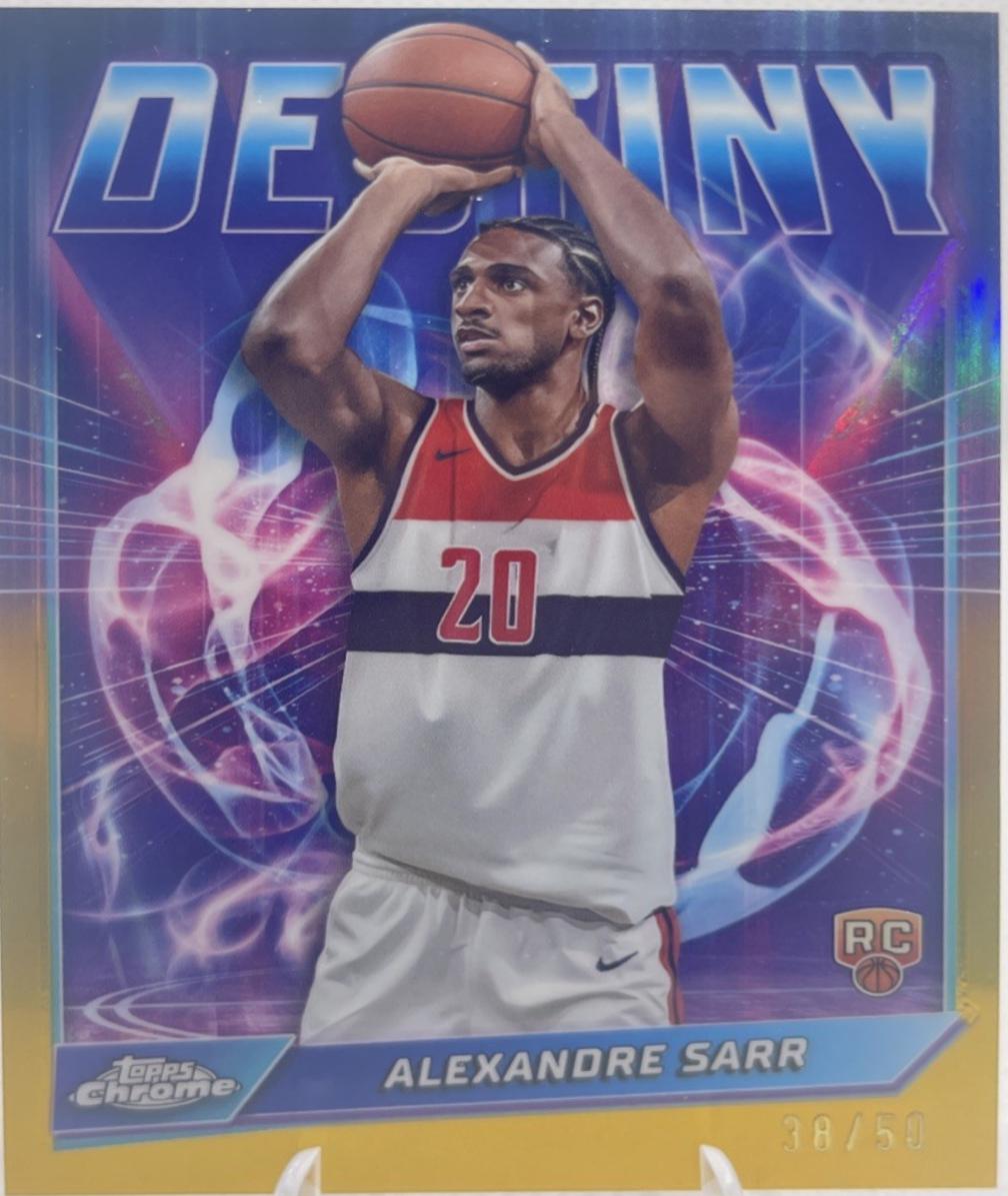 Alexandre Sarr [Gold Refractor] #D-2