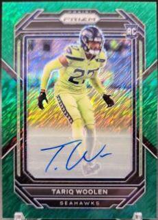 Tariq Woolen [Autograph Green Shimmer] #349