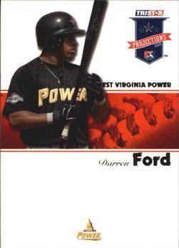 Darren Ford #83 Baseball Cards 2008 Tristar Projections