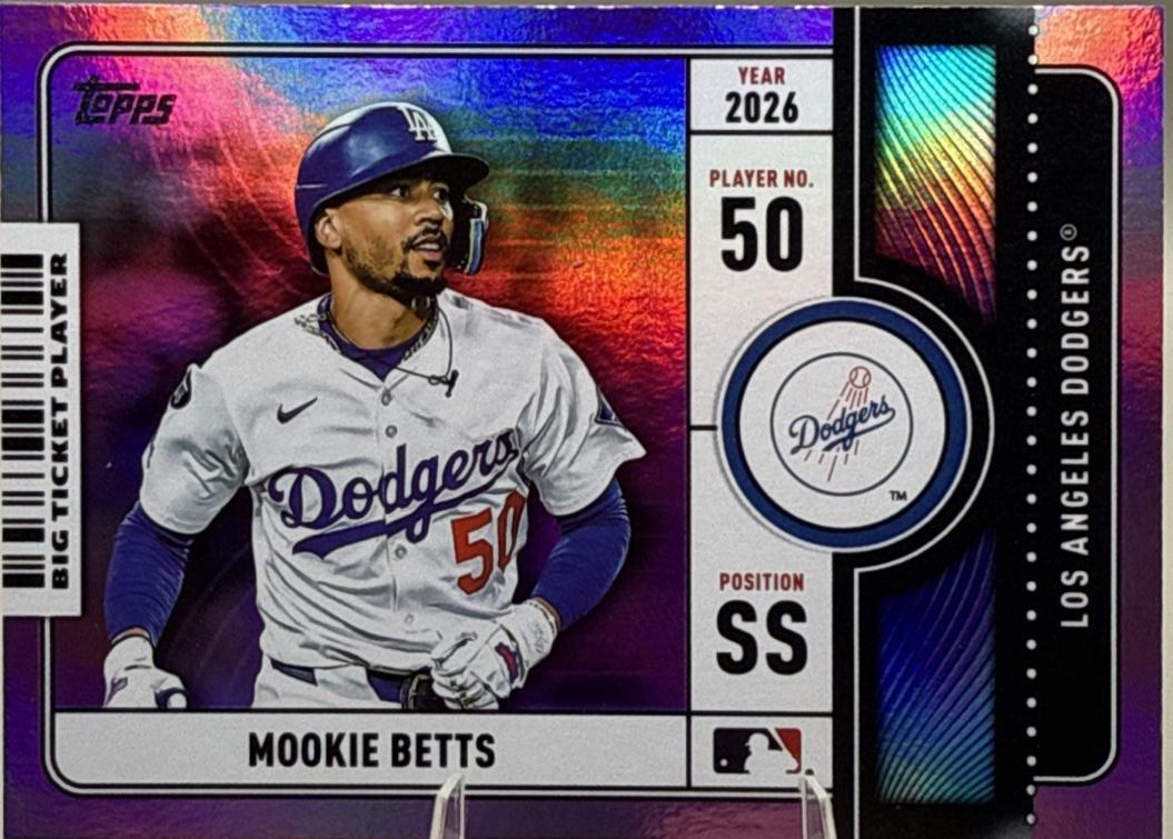 2026 Mookie Betts [Pink Foil] #BTP-8