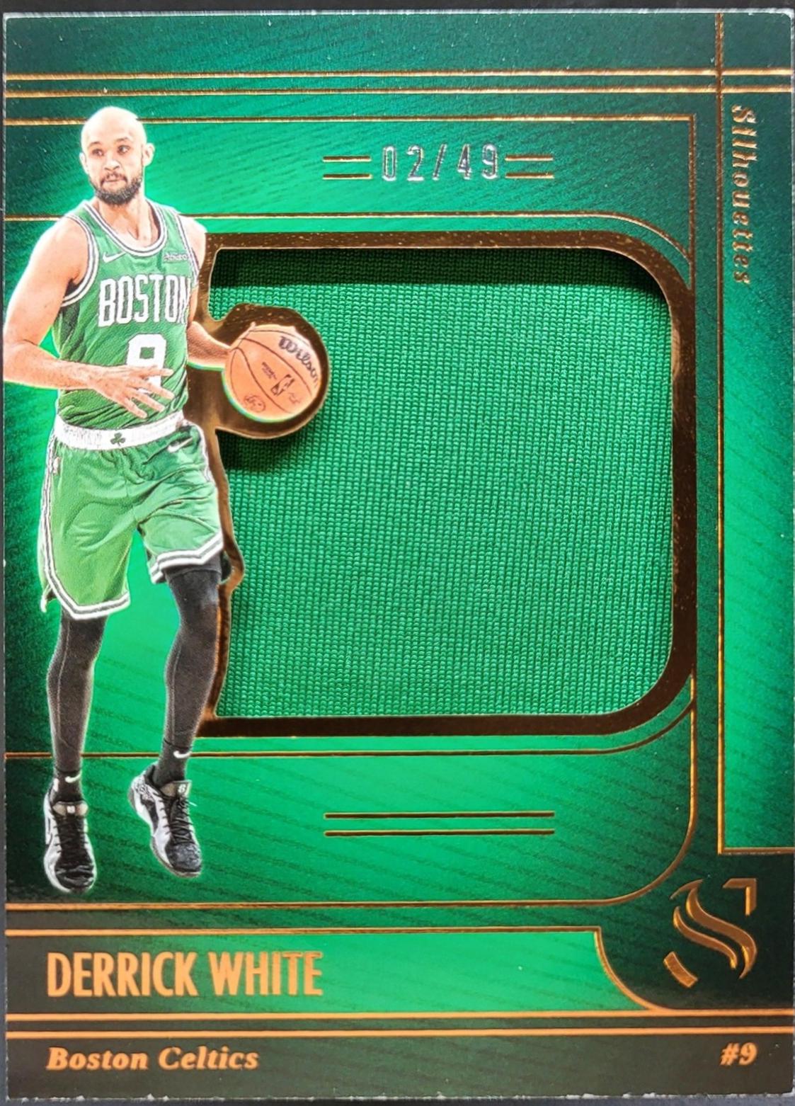 Derrick White #31 2024 Panini Silhouette Silhouettes Basketball