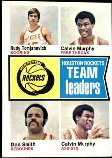 Houston Rockets Team Leaders