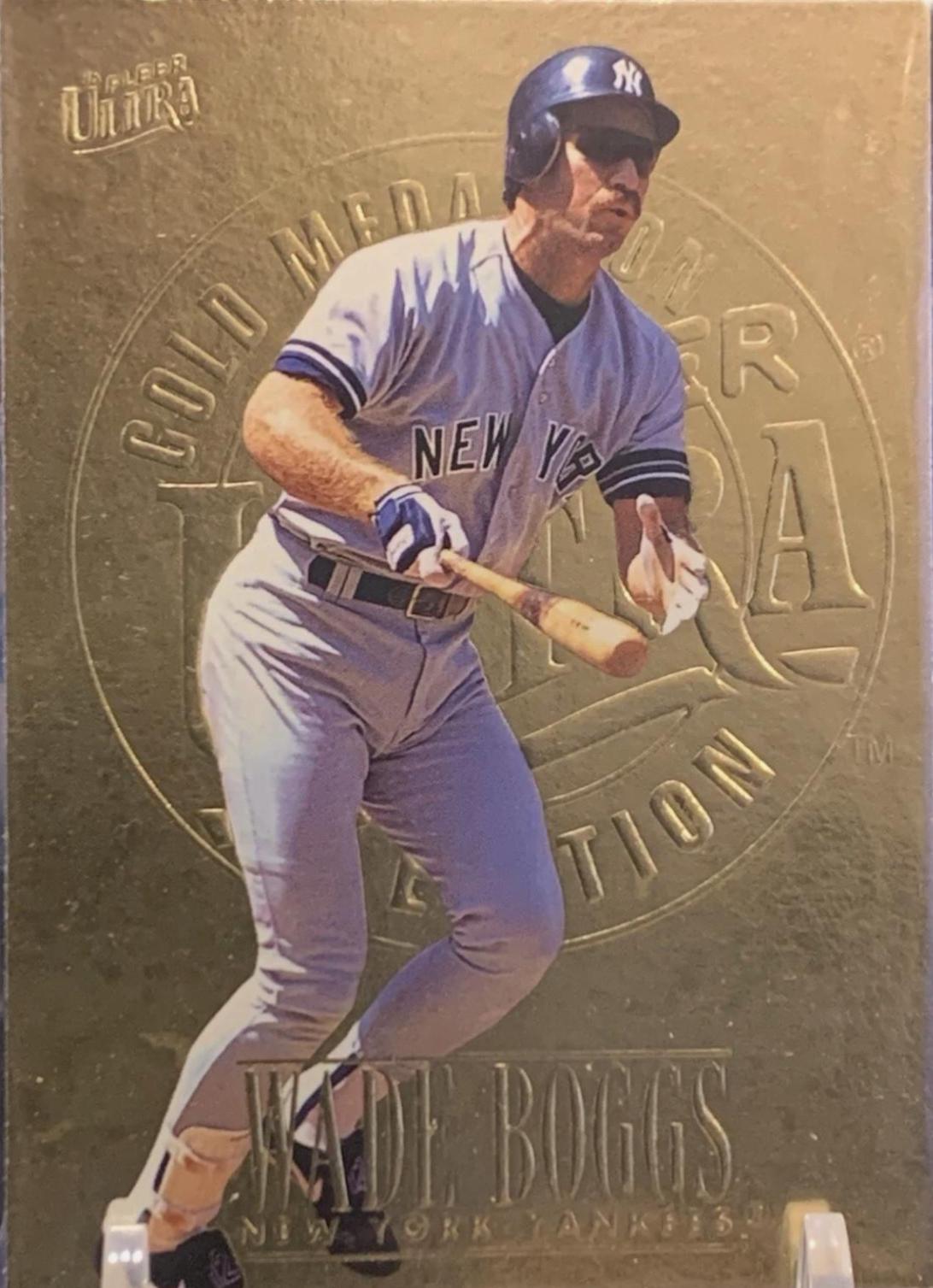 Wade Boggs #98 1996 Ultra Gold Medallion Baseball