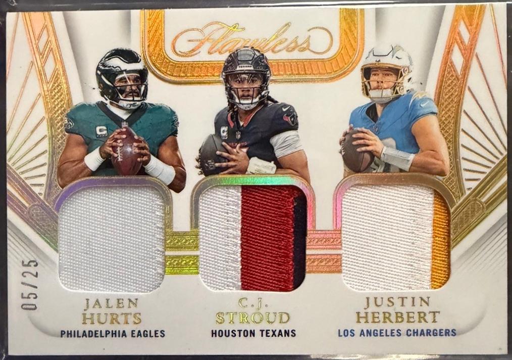 Jalen Hurts/C.J. Stroud /Justin Herbert #5
