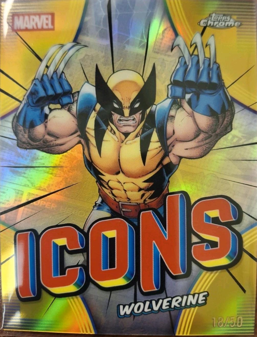 Wolverine [Gold] #MI-20 Prices | Marvel 2026 Topps Chrome Icons