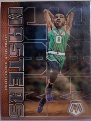 Jayson Tatum #5 Basketball Cards 2023 Panini Mosaic Jam Masters