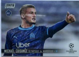 Michael Cuisance #61 Soccer Cards 2020 Stadium Club Chrome UEFA Champions League