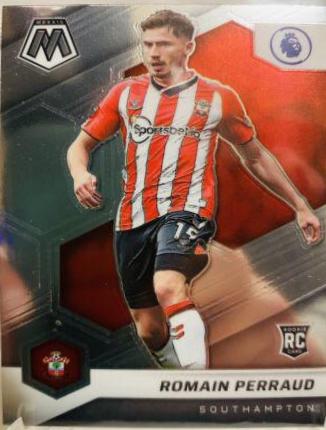 Romain Perraud #159 Soccer Cards 2021 Panini Mosaic Premier League