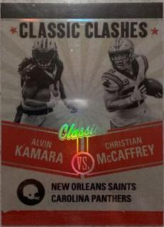 Alvin Kamara, Christian McCaffrey