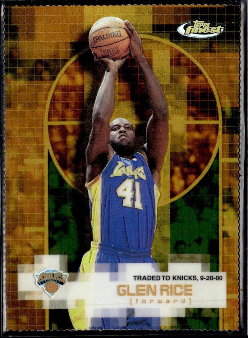 Glen Rice #102 2000-01 Finest Basketball
