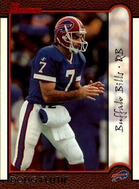 Doug Flutie #20 1999 Bowman Football