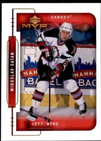 Miroslav Satan #26 Hockey Cards 1999 Upper Deck MVP