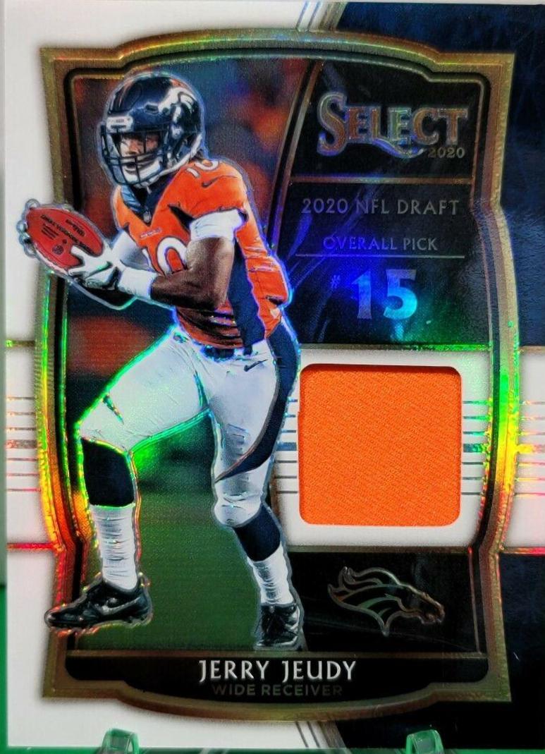 Jerry Jeudy [White Prizm] #DS-JJE