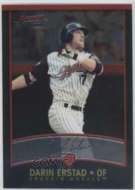 Darin Erstad #10 Baseball Cards 2001 Bowman Chrome