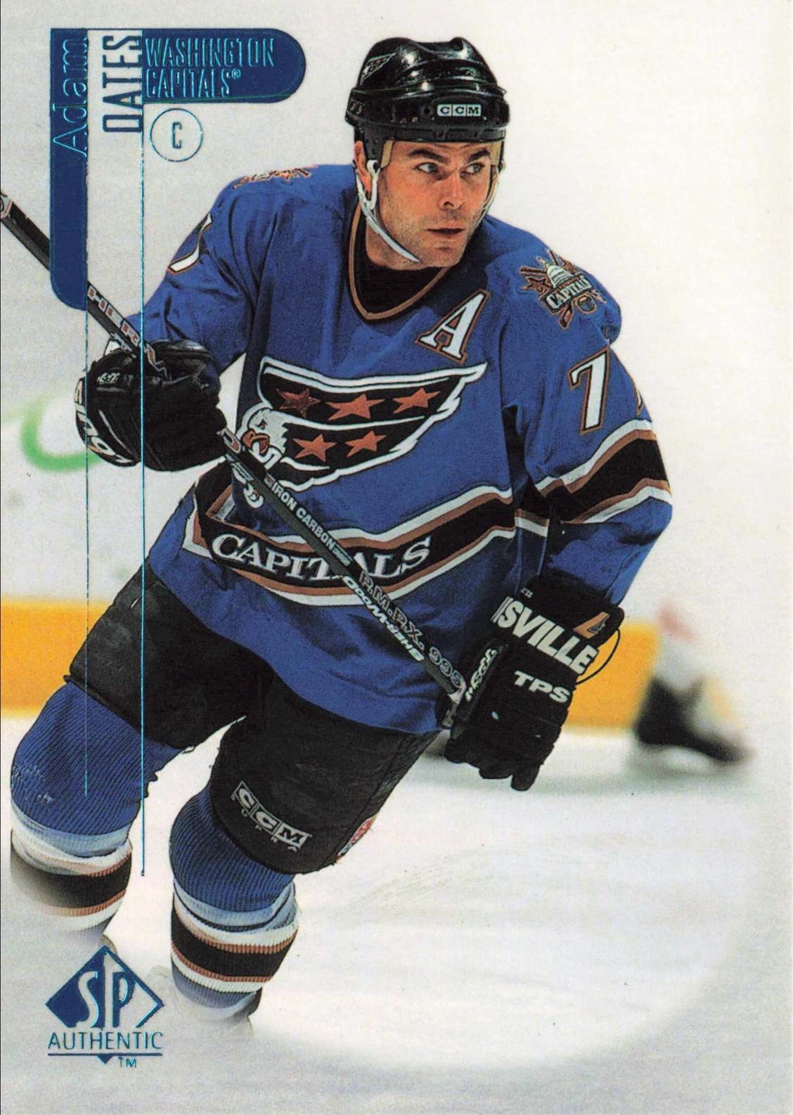Adam Oates #90 1998-99 SP Authentic Hockey